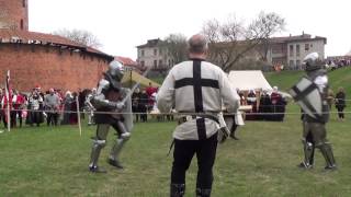 Grunwald Academy of Sword, Kaunas Camp, Day 2, Knights tournament part 1, 12/04/2014