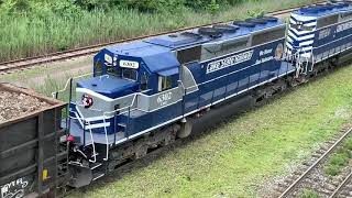 Above View of LSRC Y110 Switching McGrew Yard