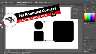 How to Scale Corner Radius in Illustrator (Fix Rounded Corners)