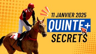 Découvrez le Secret pour Gagner au Quinté+ du 11/01/2025 | Bravo Turf