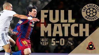 FC Barcelona vs Real Madrid FC 5 - 0 La Liga (29/11/2010)