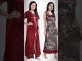 🌹women s satin maxi night dress indian nighty 2021 shorts youtubshorts