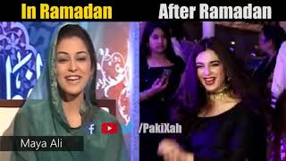 Ramzan Transmission And Reality....Ramaza Programs Ft maya Ali Ft ahsan Khan Dunya Memes Ki