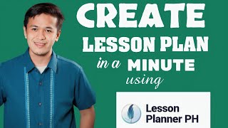 Using Lesson Planner Ph To Create Lesson Plan for FREE |Tutorial