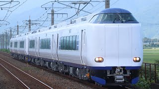 2019/7/31 271系HA653・HA654編成近畿車輛出場試運転 近江中庄にて