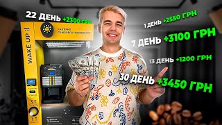 Заробіток з Моєї Кав’ярні Самообслуговування за 30 днів