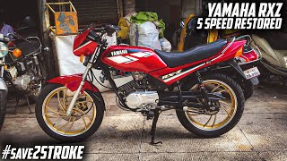 THE Yamaha RXZ 5 Speed IS FULLY READY AND RESTORED | SpeedyLio 🔥