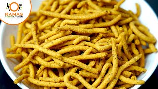 மொறுமொறு மிளகு காரசேவ் | Pepper Karasev Recipe | Milagu Kaara Sev Recipe