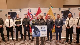 Peel police host 2nd Auto Theft Summit to curb rising thefts