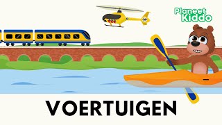 Voertuigen Leren In Het Nederlands • Peuters En Kleuters • Vervoersmiddelen Uitgelegd Voor Kinderen