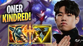 ONER CHILLING WITH KINDRED! - T1 Oner Plays Kindred JUNGLE vs Sejuani! | Season 2023