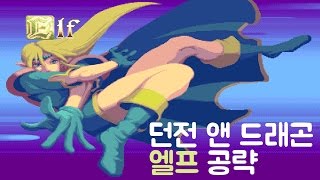 [봉방/던전 앤 드래곤] 원코인 공략 엘프 #8 아이스 샐러맨더