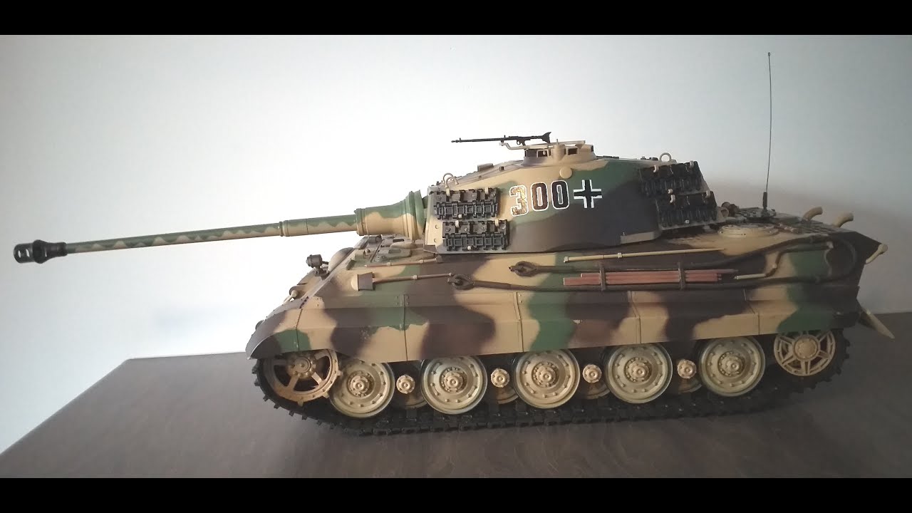 Unboxing A Heng Long 1/16 King Tiger Tank - YouTube