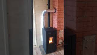 Piec, piecyk, kominek na pelet pellet Marisa 9 kW+DGP