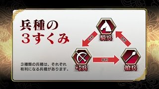 三国志大戦　初心者用動画　６：兵種の3すくみをいかして攻撃してみよう