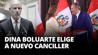 Dina Boluarte anuncia a Elmer Schialer como el nuevo canciller de Perú | El Comercio