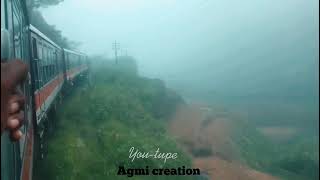 Train Travel🌏🚉 |Traveling Mood🤩| Traveling WhatsApp status 2022 |Travel StatusTamil |💯 BGM |Nature##