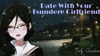 [F4M] ASMR : Date With Your Tsundere Girlfriend [Park] [Opening Up] [Falling Asleep Next to You]