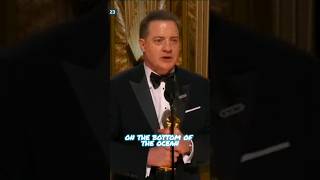 Brendan Fraser, my childhood won 💙 Best Actor in a leading role 2023! #trending #shorts #viral