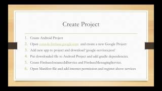 FCM Android (A quickest implementation guide)