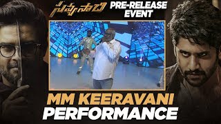 MM Keeravaani Performance - Savyasachi Pre Release Event - Naga Chaitanya, Madhavan, Nidhhi Agerwal