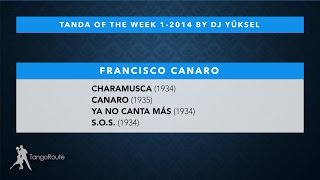 Tanda of the week 1-2014: Francisco Canaro (tango)