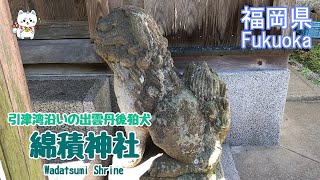 狛犬・綿積神社