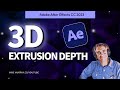 After Effects: How To Add 3D Extrusion Depth