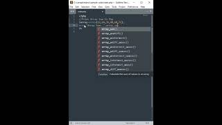 Print Array Sum In Php