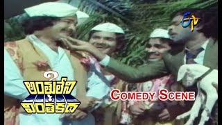 Anthuleni Vintha Katha Telugu Movie | Comedy Scene | Narasimha Raju | Manju Bhargavi | ETV Cinema