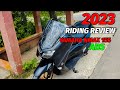 RIDING REVIEW OF YAMAHA NMAX 155 ABS 2023.