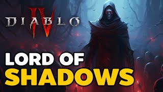 DIablo IV - เจ้าแห่งความมืดและกองทัพแห่งความตาย Shadow Minion Necromancer Build