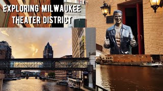 Exploring Milwaukee Theater District with Dinner at the safe house!!