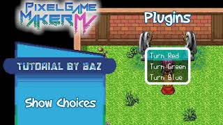 Plugins - Show Choices (Official) - Pixel Game Maker MV