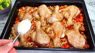 Do you have chicken legs and rice❓❗ No frying! My village grandmother taught me this recipe!