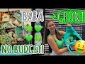 NO BUDGET *BARA GRÖNT* SHOPPING CHALLENGE!💚🍀