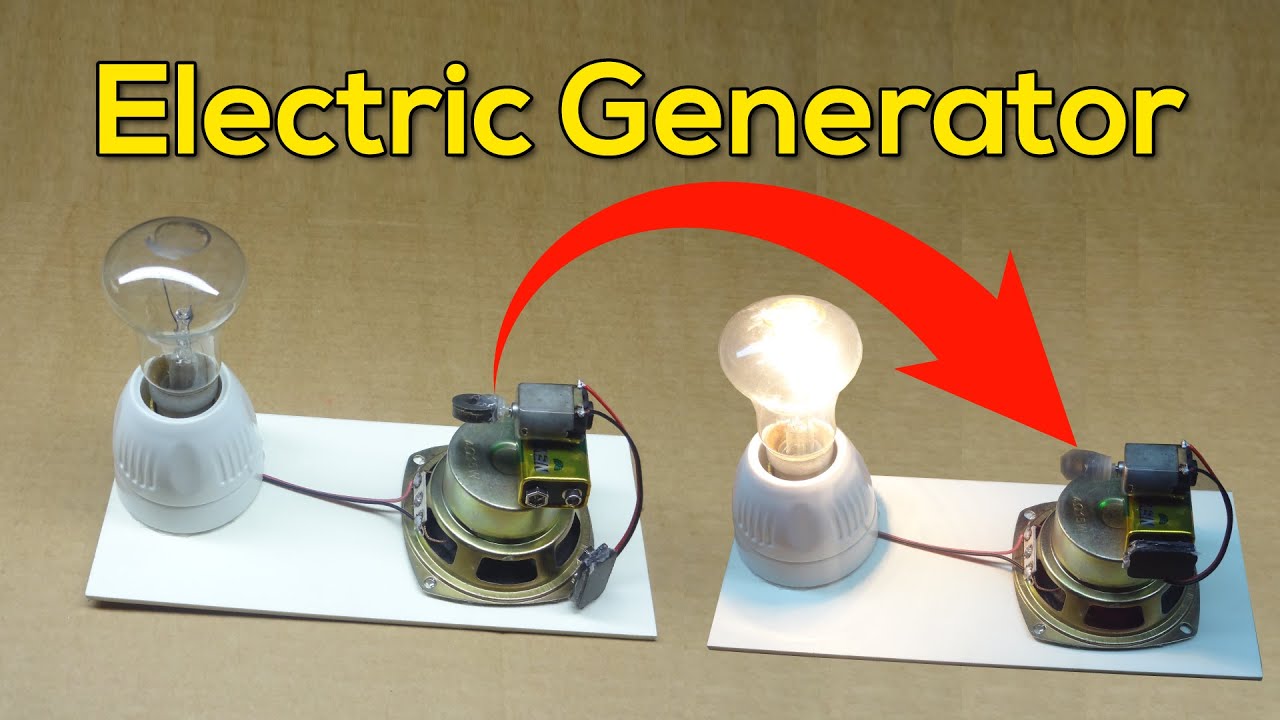 Powerful DIY Free Electricity Generator | How To Make Energy Generator ...