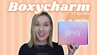 Boxycharm by Ipsy | Unboxing \u0026 Try-On | July 2023