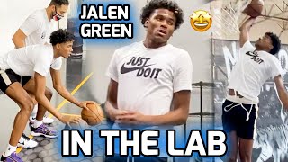 Jalen Green Looking Like a #1 PICK! Elite G League Prospect Works Out At Intense Training Session 😈