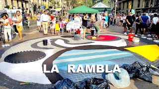 La Rambla Festival - Barcelona Fiesta del Roser 2023 Spain [4k]