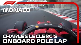 Charles Leclerc's Onboard Pole Lap | 2021 Monaco Grand Prix | Pirelli
