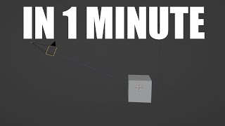 How to track an Object with the Camera in 1 Minute in Blender Tutorial