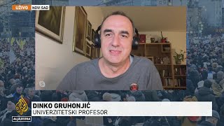 Gruhonjić: Vučić je potpuno nesvjestan onoga što se valja ulicama gradova Srbije