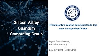 Hybrid quantum machine learning methods- Use cases in image classification