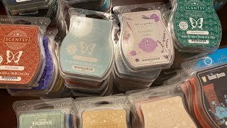 My GINORMOUS Scentsy club quarterly haul with 70 bars! 🤪 and a half priced item!