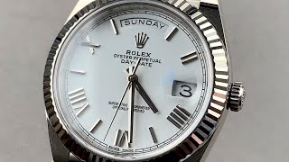 Rolex Day-Date 228239 Rolex Watch Review