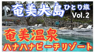 【奄美大島】日帰りでも楽しめる！奄美温泉ハナハナビーチリゾート！