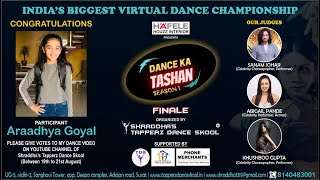 Araadhya Goyal | Solo | FESTIVAL THEME | Radhe- Radhe Song | DANCE KA TASHAN