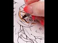 Drawing Rengoku as a Demon from Demon Slayer | Kimetsu No Yaiba