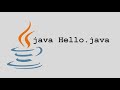 Shortcut: Run a Java program from source code file